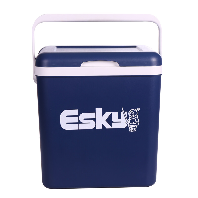 esky保温箱冷藏箱车载冰箱外卖家用保鲜箱户外钓鱼超大12升33 52升送2个冰砖+5个冰袋